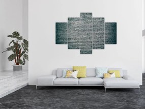 Tabloul cu perete din cărămidă (150x105 cm)