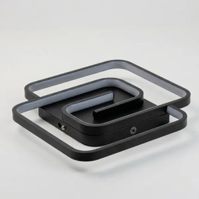 Brilagi - Plafonieră LED dimabilă VELO, 64 W, 230 V, 48x48 cm, cu telecomandă