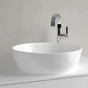 Lavoar pe blat Villeroy&Boch Artis TitanCeram alb Alpin CeramicPlus 43 cm
