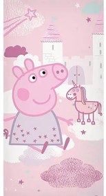 Purcelușa Peppa Dreamland prosop de baie, prosop de plajă 70x140cm