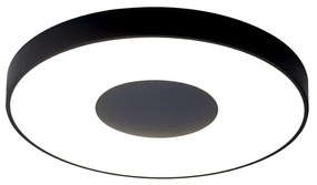 Plafoniera LED Smart dimabila cu telecomanda COIN 50cm neagra