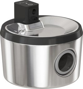 PawHut Fântână pentru pisici 4 L fără fir din oțel inoxidabil cu senzor de mișcare, 12 filtre, sistem dublu de filtrare, LED, Argintiu | Aosom Romania