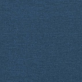 Fotoliu de masaj rabatabil cu ridicare, albastru, textil