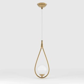 Pendul din alama in forma de lacrima Iside