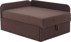 Canapea extensibilă, maro Taupe, MONTES UNI