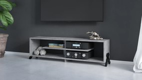 Mazzoni Set de mobilier VIK Beton Millennium - COMODĂ TV/SUB TV + MĂSUȚĂ DE CAFEA + RAFT| SET DE MOBILIER PENTRU LIVING