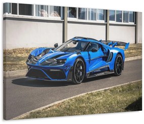 Tablou Canvas Ford GT Le Mansory 120x80 cm