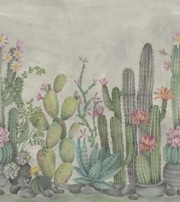 Fototapet, Playfull Cactus, Summer, Rebel Walls