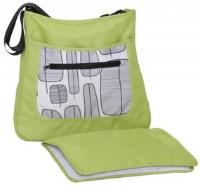 Carucior nou nascuti 2 in 1 NOVOKIDS™ Rachel PRO, Cu geanta bebe inclusa, Cadru aluminiu, Plasa insecte, Maner reglabil pe inaltime, Verde Aprins