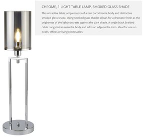 Veioza eleganta design modern Catalina EU9052CC SRT