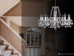 Candelabru elegant cu 3 brate Cristal Bohemia Exclusive ELSA III. CE