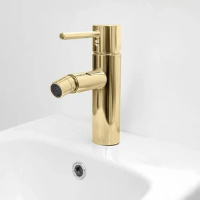 Baterie pentru bideu Rea Tess Auriu Lucios Gold