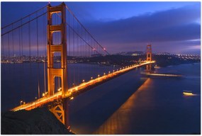 Tablou - Podul Golden Gate (90x60 cm)