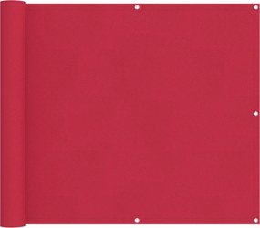 vidaXL Ecran de balcon Burgundy 90 x 200 cm Material Oxford