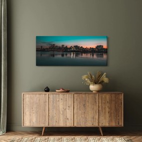 Tablou cu oraș mare (120x50 cm)