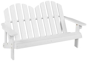 Scaun Adirondack pentru 2 copii, alb