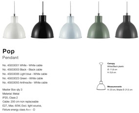 Lustra moderna design minimalist Pop, alb 45833001 NL