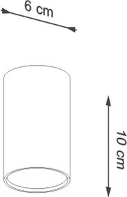 Sollux SL.2066 - Lampă spot LAGOS 1xGU10/10W/230V crem