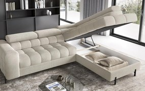 Colțar lemn masiv Ferry Extensibil Material Royal 18, 276 × 72 × 200 cm