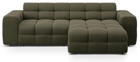 Colțar verde (cu colț pe partea dreaptă, cu șezlong) Kendal – Micadoni