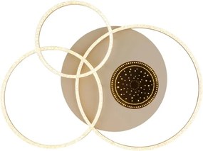 Globo 48480-40 - Plafonieră LED SANFORD LED/40W/230V 3000K 78x60 cm bej