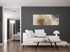 Tablou - Abstract triburi (120x50 cm)