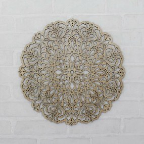 DUBLEZ | Mandala din lemn pentru perete – Pasiune