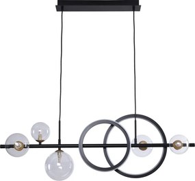 Lustra moderna suspendata LED CCT TAREMI