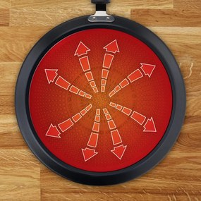 Tigaie Tefal Start Easy C2690721, 30 cm, Acoperire din titan, Thermo-signal, Thermo-Fusion, Inductie, Negru