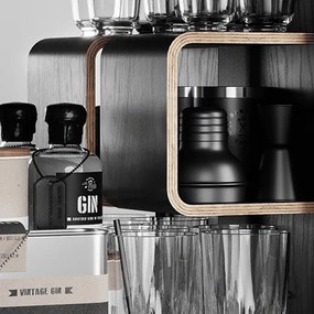 Dulap de baie / canistră - Bathroom Cabinet, Gas Red, 6 variante - Danish Fuel Variantă: Smoked Oak