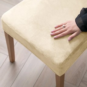 Huse bej 4 buc. elastice pentru scaun 48 cm Sento – Restilo