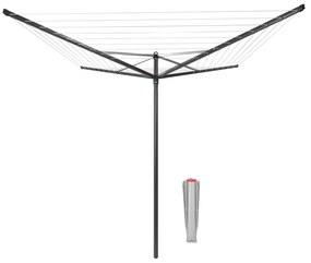 Uscător de rufe gri antracit pentru grădină 50 m Topspinner – Brabantia