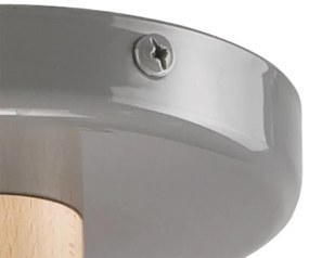 Lustr ELLIE 5xE27/60W/230V, montaj plafon, gri