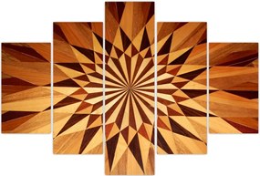 Tablou - Colaj din lemn (150x105 cm)