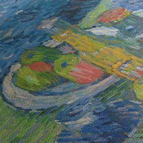 Tablou - Alexej von Jawlensky, Still Life with Bottles and Fruit, reproducere (90x60 cm)