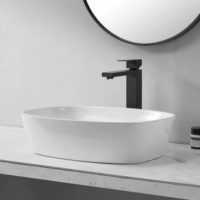 Lavoar Freja alb L49 cm