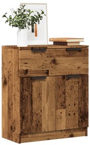 vidaXL Dulap, lemn învechit, 60x30x70 cm, lemn prelucrat