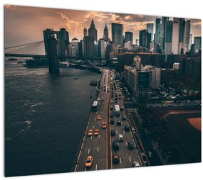 Tablou cu Manhattan (70x50 cm), în 40 de alte dimensiuni noi