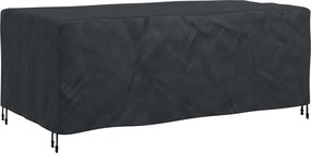 vidaXL Husă pentru mobilă Simplu Negru 200 x 110 x 70 cm 420D