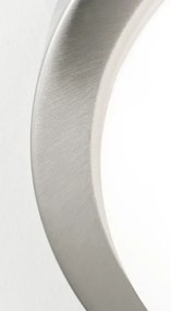 Plafoniera iluminat baie, protectie IP44, diametru 32cm, Fato satin chrome NU 9-365/32 satin OR