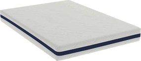 Saltea cu Spuma Memorie Poliuretanica, Grosime 18cm, Husa 3D detasabila - 90x200
