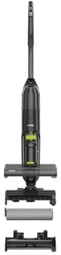 Aspirator vertical Eureka NEW400, 120W, 15000 mAh, 600ml, Curatare umeda si uscata, Autonomie pana la 30 min, Auto-curatare, Negru