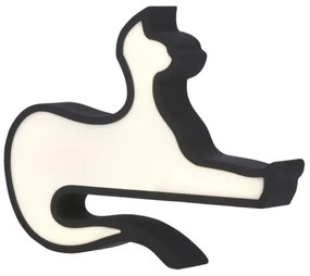 Lampă de birou pentru copii CAT LED/13W/230V, neagră