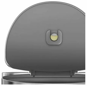 Simplehuman Coș de gunoi cu pedală 45 l, oțel mat