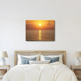 Tablou - Apus de soare peste ocean (70x50 cm)