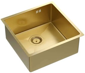 Chiuveta inox ANTHONY 50 auriu