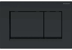 Placa de actionare Geberit Sigma 30 negru mat, finisaj easy to clean - GEB115.883.16.1