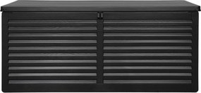 Cutie de depozitare pentru grădină neagră Dubrovnik – House Nordic