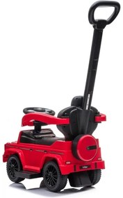 Bicicletă fără pedale Mercedes G350d 3 în 1 roșu/negru