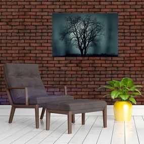 Tablou copaci în eclipsă (90x60 cm)